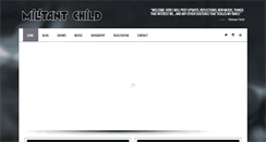 Desktop Screenshot of militantchild.com